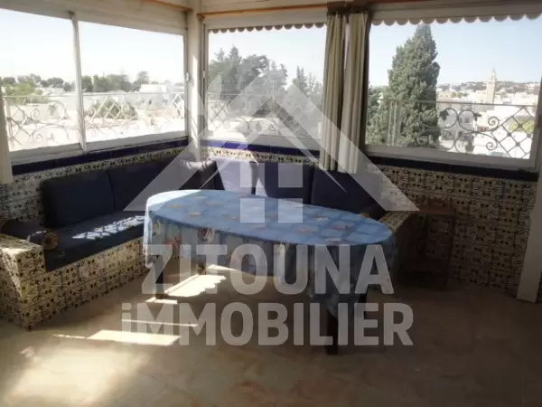 Etage de villa à louer meublé