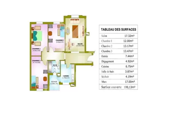 Appartement à louer