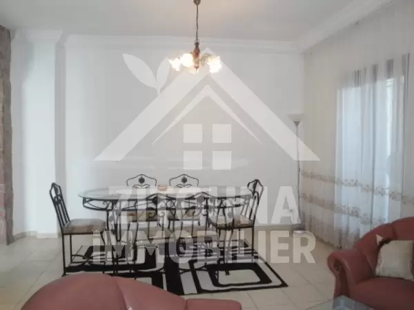Rez de chaussée meublé à louer à La Marsa