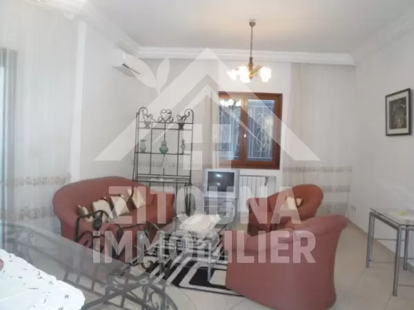 Rez de chaussée meublé à louer à La Marsa