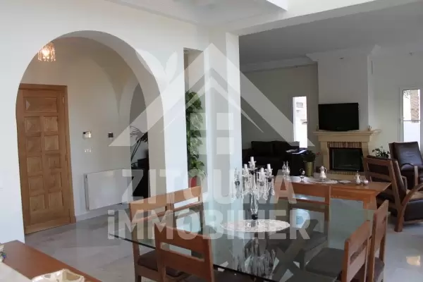 Villa à louer à la Marsa limite carthage meublé