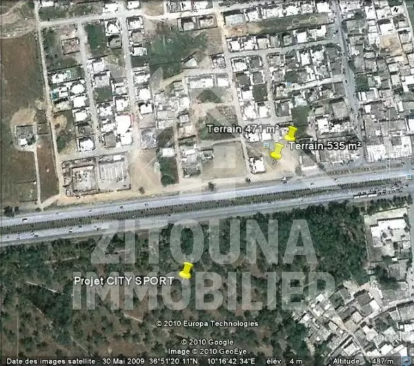 Terrain à vendre à Ain Zaghouan