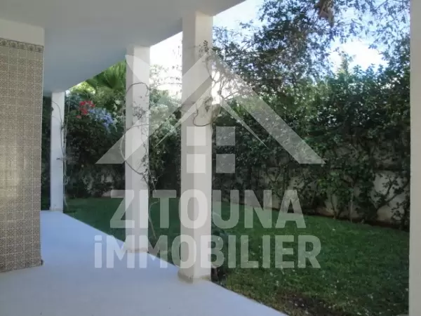 Rez de chaussée de Villa à louer