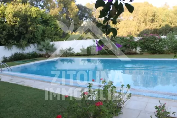 Villa de charme à louer sur les hauteurs de Gammarth