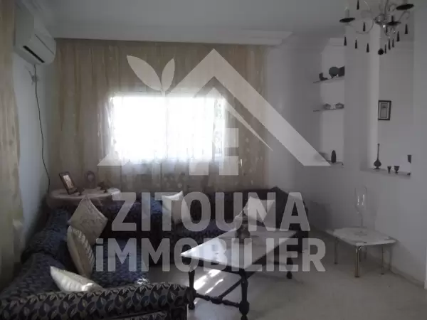 Etage de villa meublé à louer à la Marsa