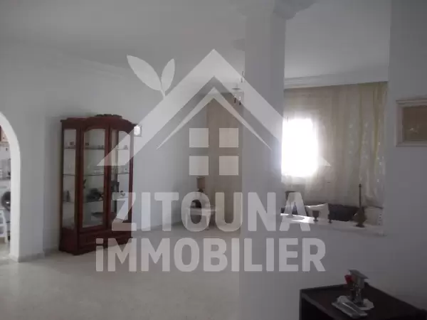 Etage de villa meublé à louer à la Marsa