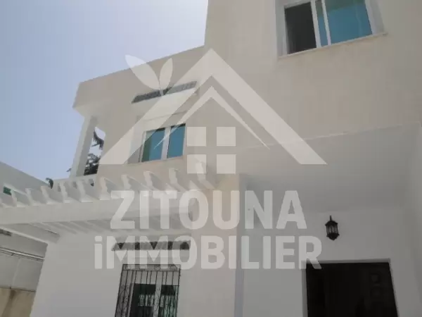 Etage de villa à louer à la Marsa