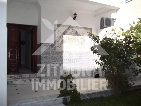 Villa Meublée à louer à la Marsa