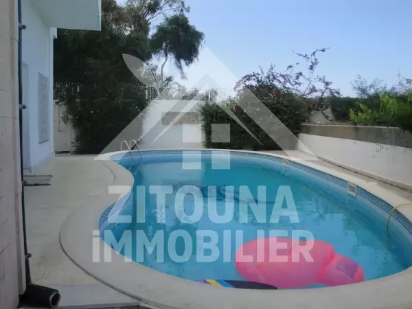 Villa à louer à Gammarth superieur