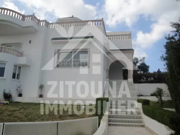 Villa à louer à Gammarth superieur