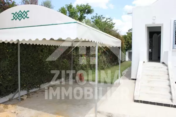 Belle villa à louer à Hammamet