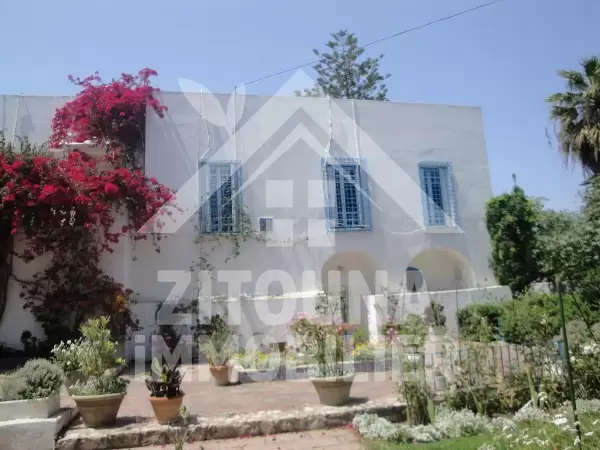 Une villa de charme à louer à la Marsa