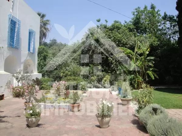 Une villa de charme à louer à la Marsa