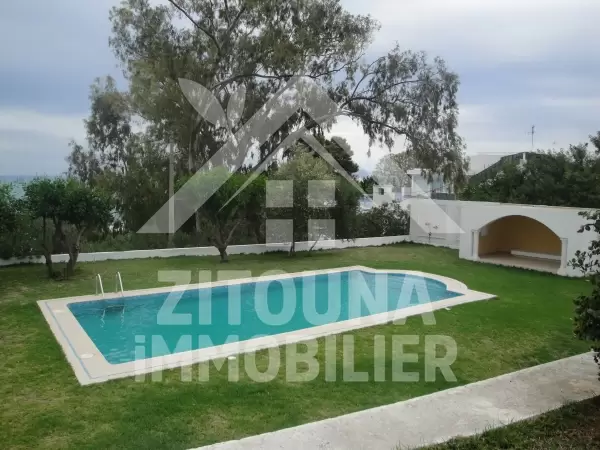Villa à louer à Gammarth