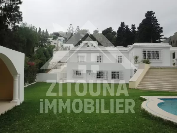 Villa à louer à Gammarth