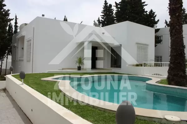 Villa à louer à Gammarth Superieur