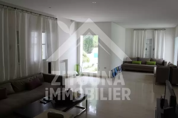 Villa à louer à Gammarth Superieur