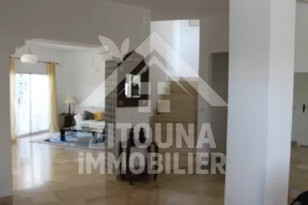 Splendide villa à louer à la Marsa meublée