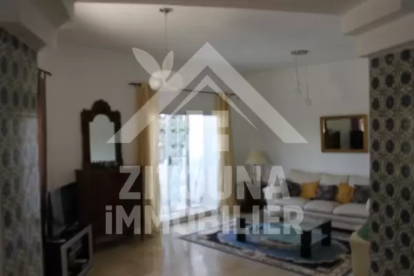 Splendide villa à louer à la Marsa meublée