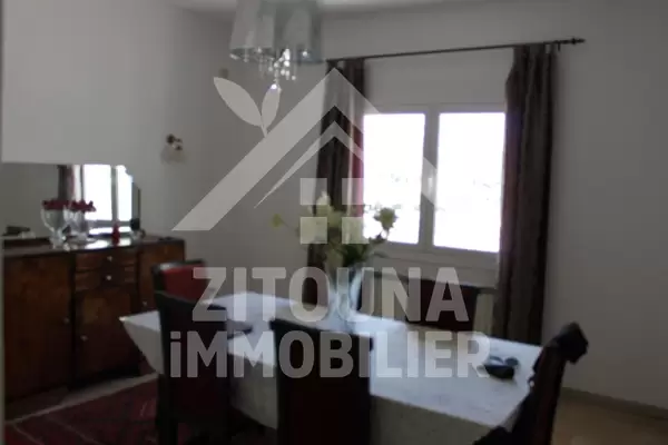 Splendide villa à louer à la Marsa meublée