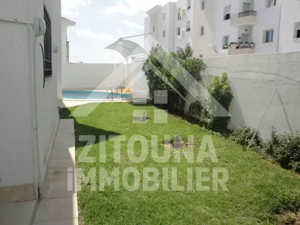 Superbe villa à louer à la Marsa