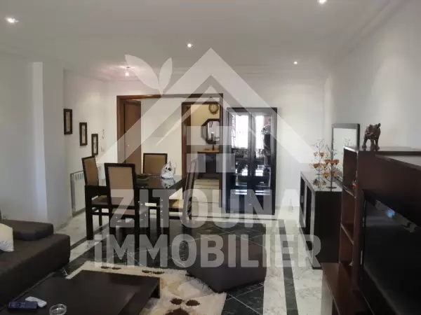 Appartement richement meublé