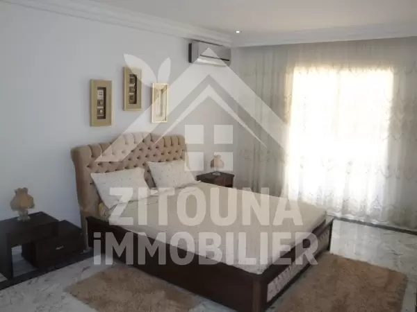 Appartement richement meublé