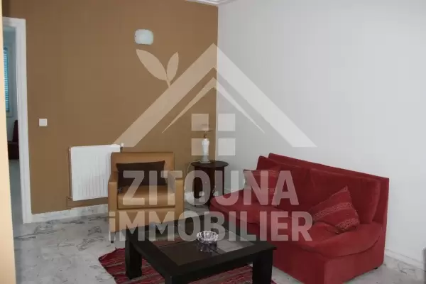 Appartement à louer meublé à Gammarth