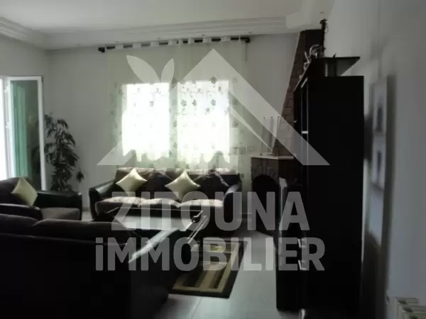 Etage de villa à louer meublé