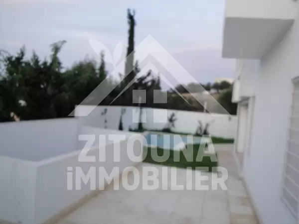 la villa de charme et de confort à Gammarth.