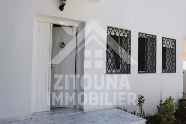 Maison à louer à la marsa