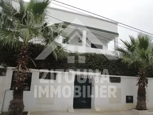 Rez de chaussé de villa à louer à La Marsa