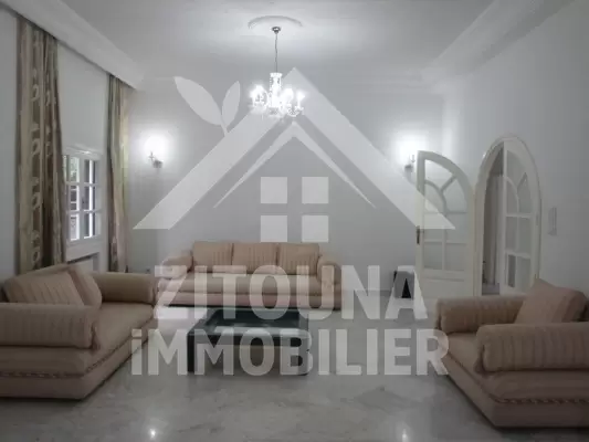 Rez de chaussé de villa à louer à La Marsa