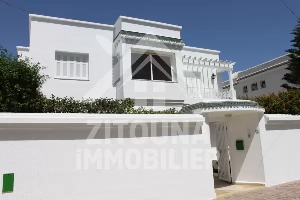 Villa à louer à la Marsa