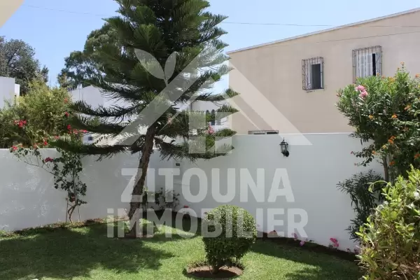 Villa à louer à la Marsa