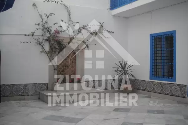 Véritable maison de Sidi Bou Said avec vue sur mer