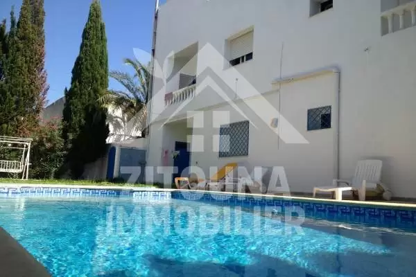 à louer magnifique étage de villa meublée