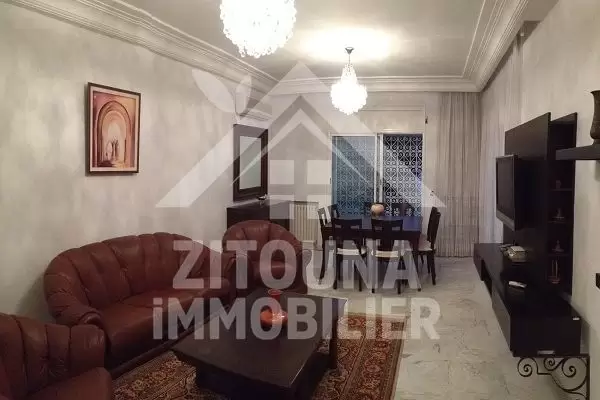 A louer un bel appartement meublé à la Marsa