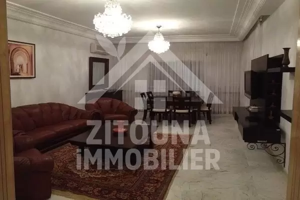 A louer un bel appartement meublé à la Marsa