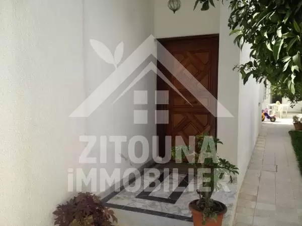 Une villa à louer à sidi daoud meublée