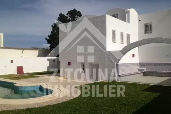A louer une belle villa à Nabeul