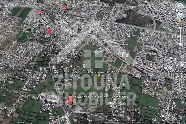 Villa en cours de construction