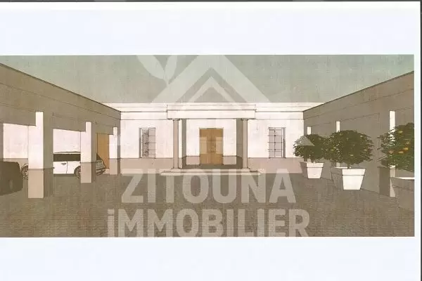 Villa en cours de construction
