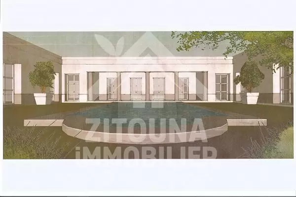 Villa en cours de construction