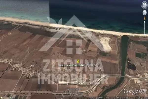 A vendre un terrain à Korba