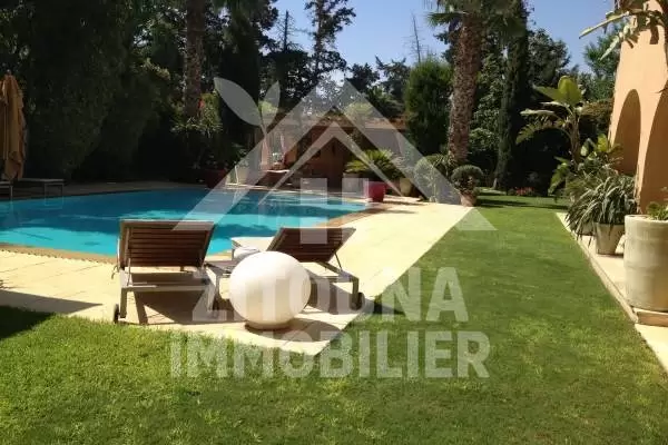 A louer une trés belle villa.....