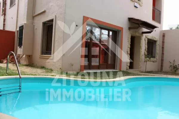 Belle Villa à louer à la Marsa