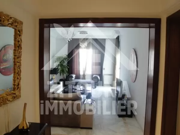 A Louer un appartement meublé à Sidi Daoued