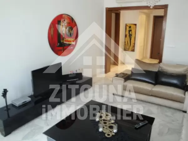 A Louer un appartement meublé à Sidi Daoued