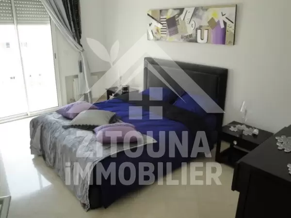 A Louer un appartement meublé à Sidi Daoued